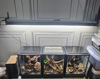3d Printed Wall Mounts For Arcadia T5 Lights – Pair
