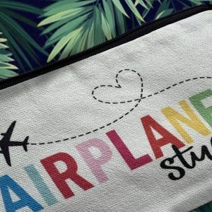 Airplane Travel Pouch, Plane Bag, Flight Organiser for Passports and Documents, Travel Accessories, Holiday Essentials image 6