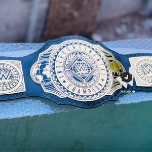 New INTERCONTINENTAL World Wrestling Championship Title Replica Belt 2MM Brass Adult Size