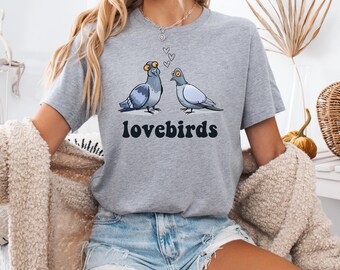 pigeon T-Shirt,pigeon gift, pigeon lover gift, pigeon lover T-Shirt, bird T-Shirt, bird gift, lovebirds Shirt, funny Shirt, Girl Shirt