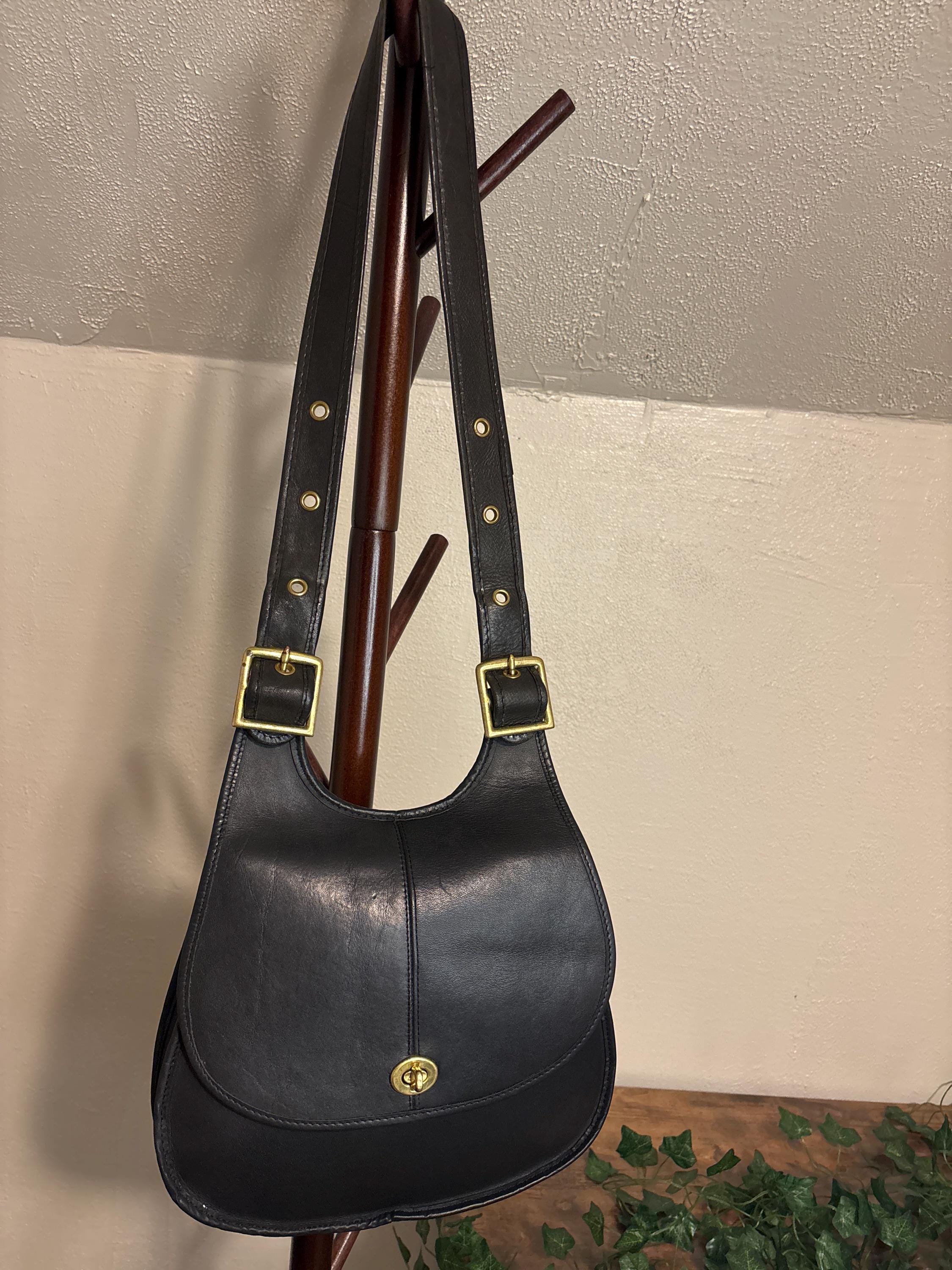 Coach Vintage Bonnie Cashin Crescent Saddle Bag NYC Leather