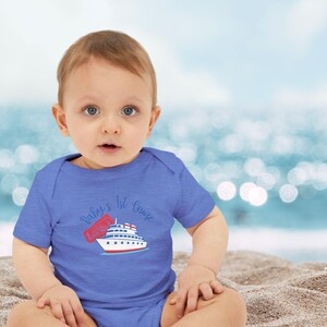 First Cruise One Piece for Babies and Toddlers 0-24 mo. old, One-Piece Bodysuit for Newborn, Baby Shower, Spring/Summer baby toddler outfit