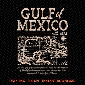 Carte historique du golfe du Mexique, 1672, Mexique, cadeau pour un amoureux du Mexique, cadeau du golfe du Mexique, png pour toujours, golfe du Mexique, Mexique