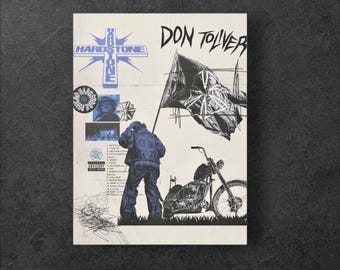 Don Toliver Hardstone Hip Hop Poster, Urban Wall Art (Silk Poster)