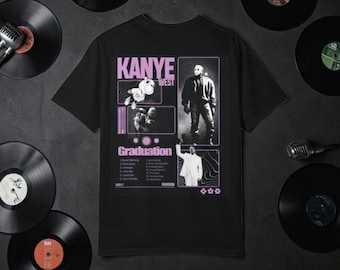 YE Graduation T-Shirt, Vintage Album Aesthetic, Limited Edition