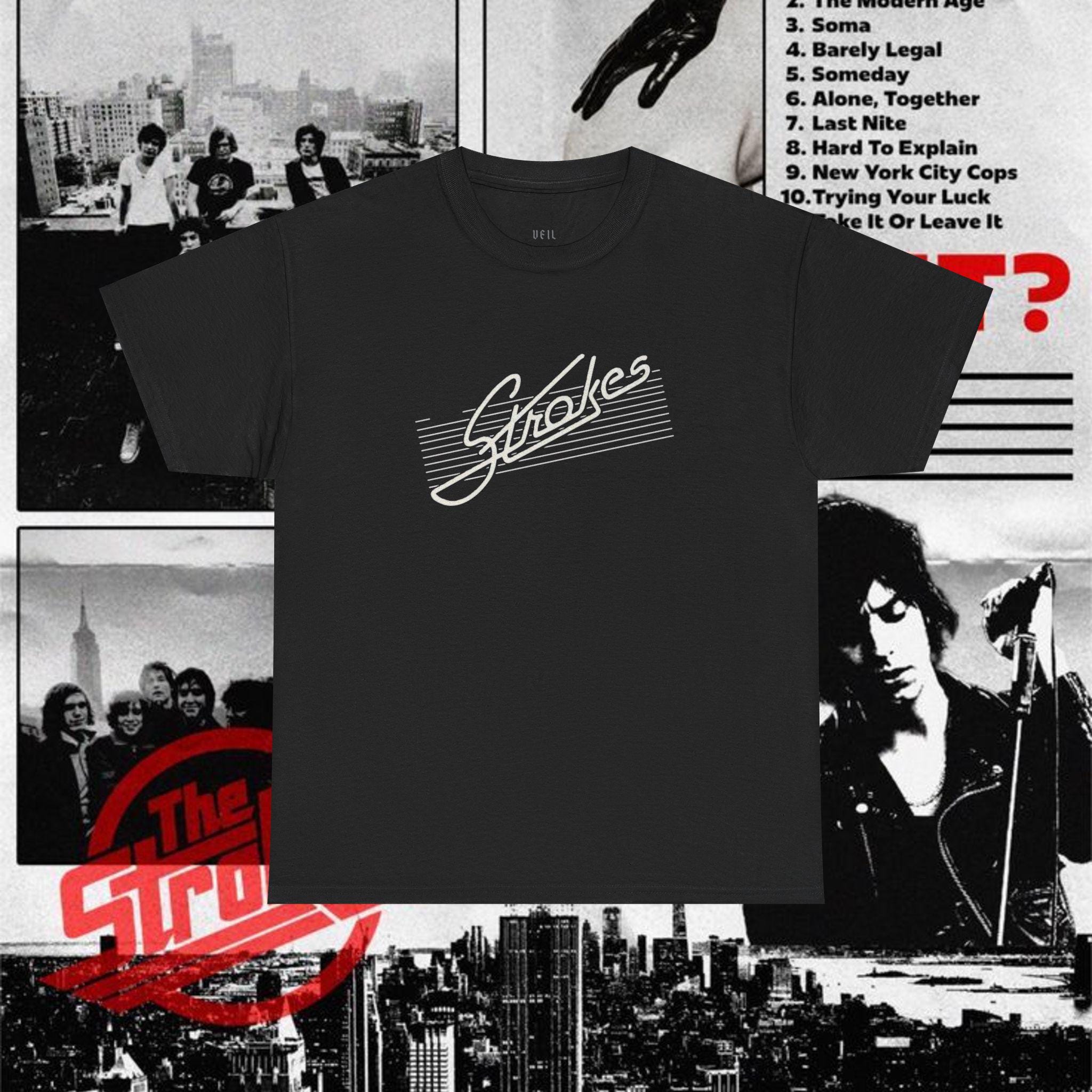 The strokes t shirt - Etsy 日本