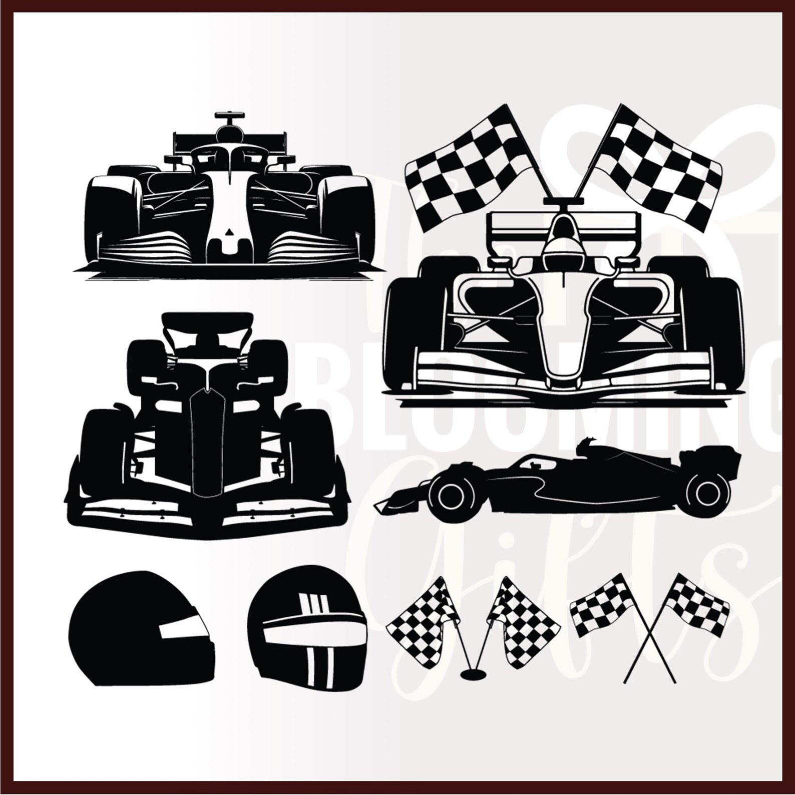 Etsy Racing Designs Formula 1 Racing Car SVG Bundle, Open Wheel Designs (18 Files) - Etsy ...