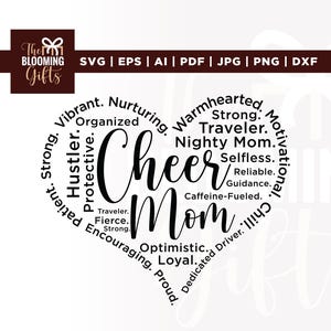 Cheer Mom Svg, Cheer Mom Images, Cricut, Sublimation, Cheer Mom words Svg, Cheer Mom tshirt design, Cheer Mom Design, Cheerleading Svg