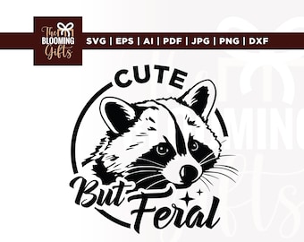 Raccoon SVG, Funny Sarcastic Quote, Adult Humor (Digital Download)
