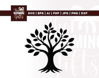 Tree of Life SVG, Family Roots Clipart, Nature Vector File (Instant Download)