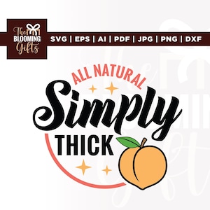 Svg tout simplement épais, colère, Svg cuisses épaisses, Cricut, sublimation, Svg adulte, Svg adulte drôle, pêche, Svg humour adulte, simplement épais