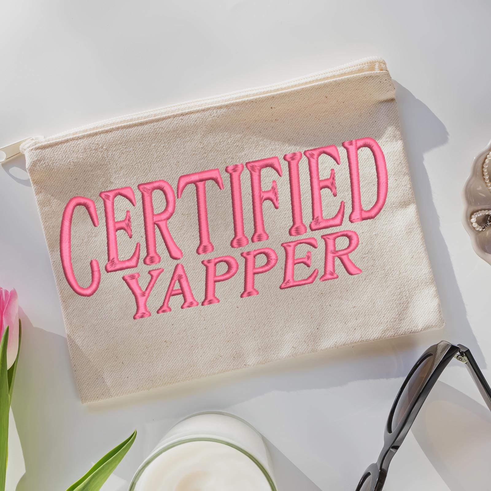 Yapper Design Certified Yapper Embroidery Design, Funny Saying (digital Download) - Etsy
