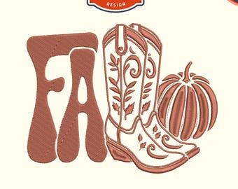 Howdy fall Machine embroidery files, Fall season embroidery, Digital files For 4x4 Hoop, Instant download