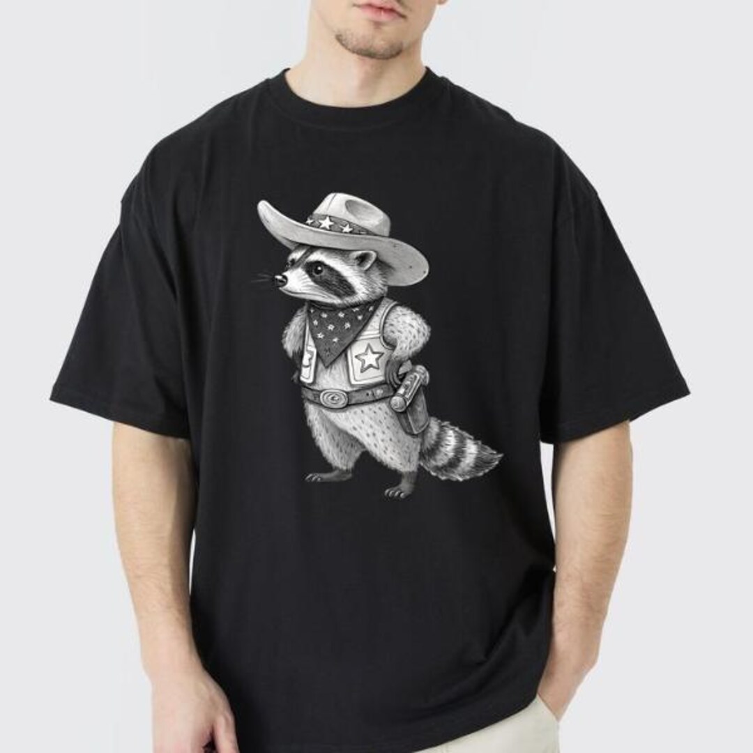 Cowboy Raccoon PNG, Western Raccoon Clipart, Wild West Animal Digital ...