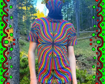Camiseta Psychedelic Gateway: El umbral de la ropa espiritual psicodélica