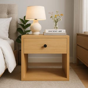 Bedside Table – Jokohama solid oak wood