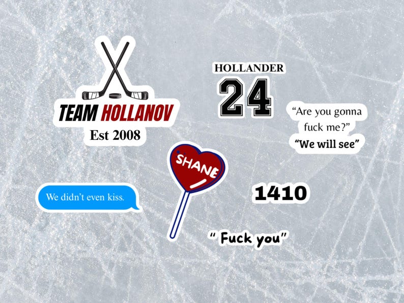 Heated Rivalry Printable Stickers/ Rachel Reid Merch/ Heated Rivalry ...