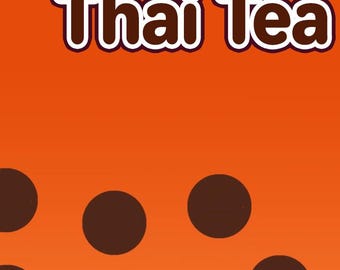 Boba Tea Transition Stinger Video OBS Green Screen Thai Matcha Taro Twitch Streamer