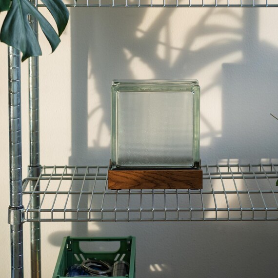 Modern Glass Table Lamp - Minimalist lamp - Ambient lighting - Unique Home Gift