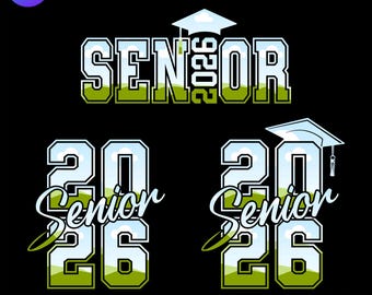 Senior 2026 Photo Frame, Graduation Canva Template (Digital Download)