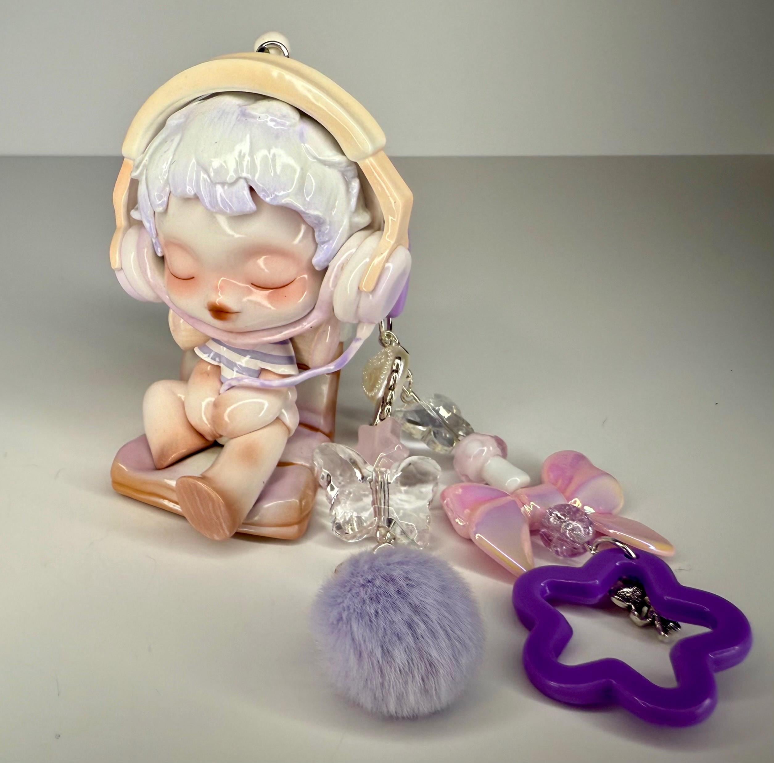 skull panda 2点　キーホルダー skull panda 2点 キーホルダー skull panda 2点 キーホルダー Pop Mart