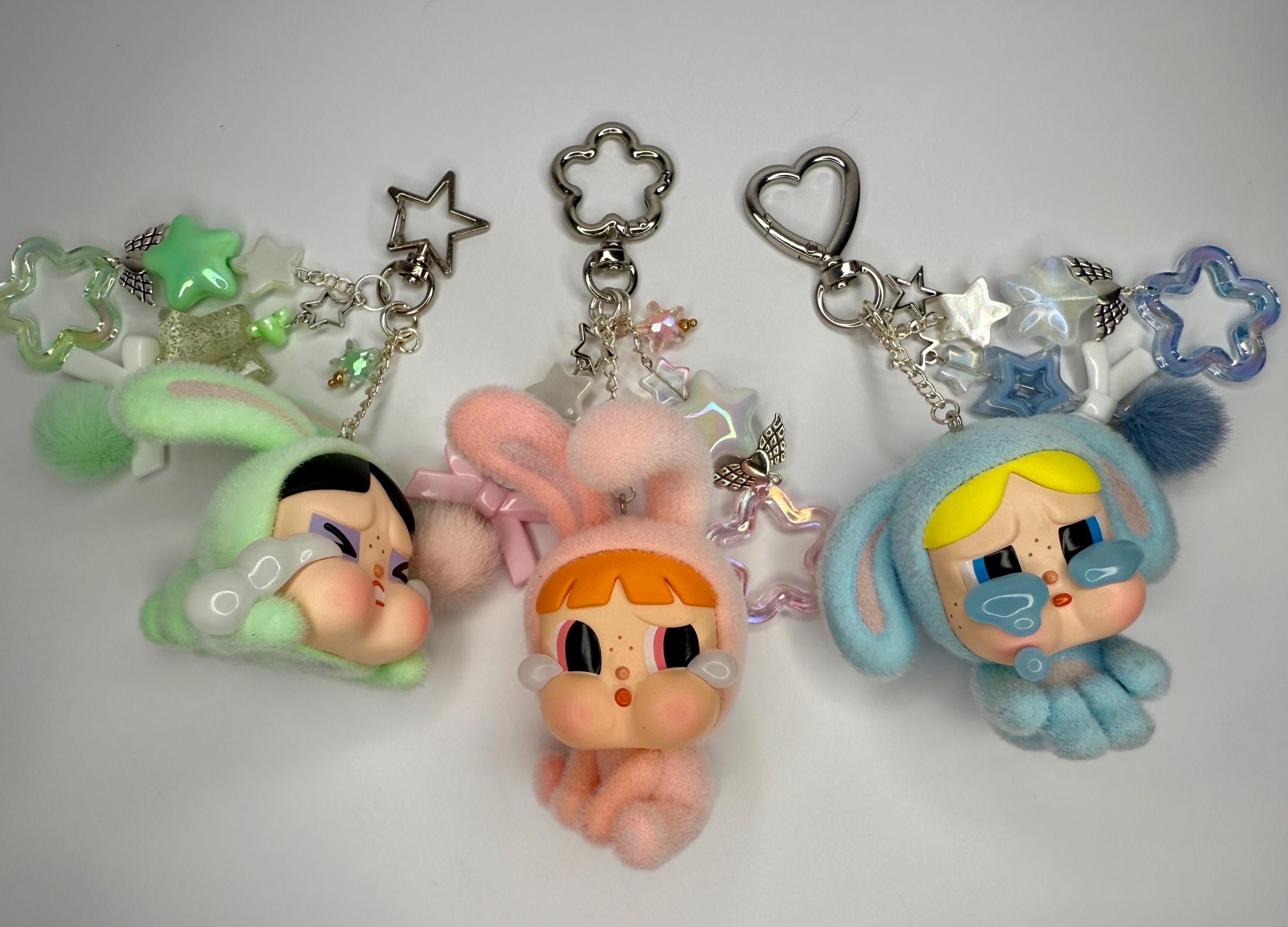 popmart CRYBABY キーリング 新品未開封 POPMARTポップマートCRYBABYクライベイビー涙工場シリーズラバー