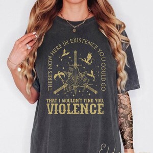 Nowhere In Existence Comfort Colors Shirt, Violet Sorrengail Tee, Fourth Wing Bookish Shirt, Fantasy Dragon T-Shirt, Gifts for Readers