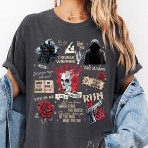 Run Little Mouse T-Shirt, Haunting Adeline Shirt, Dark Romance Tee, Smut Lover Shirt, Bookish Aesthetic Tee, Thriller Book Shirt