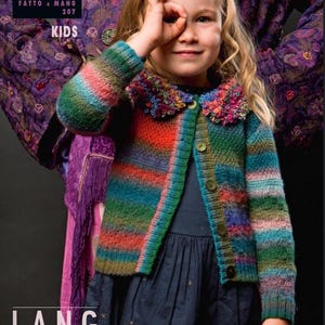 FAM 207 Neuer Lang Yarns Katalog Stricken Häkeln Kinder Muster Französisch Englisch Niederländisch