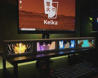 Packs de cajas de luz de Attack on Titan / Lámpara LED 3D de anime, decoración para videojuegos