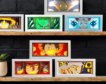 ライトボックス - ワンピース「ロロノア・ゾロ」ライトボックス - Etsy