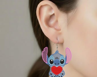 FSL Stitch hartoorbellen borduurontwerpen Instant 3 maten downloaden