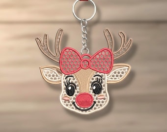 FSL rendieren hangend ornament borduurontwerpen Instant 3 downloaden in grootte