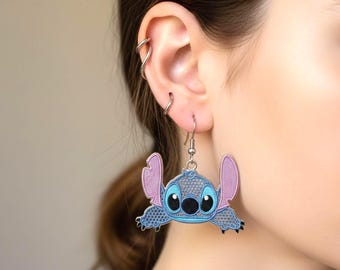 Diseños de bordado para pendientes con puntada FSL (descarga instantánea en 3 tamaños)