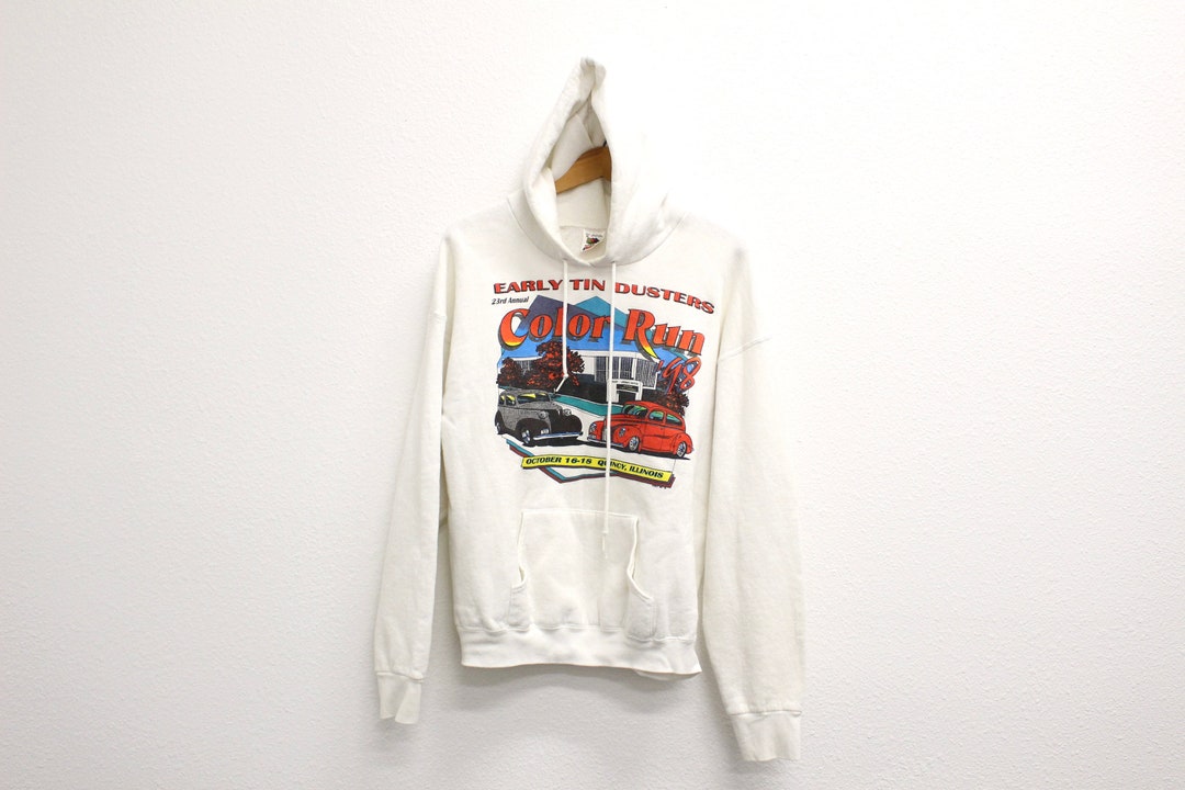 Vintage Early Tin Dusters Color Run Quincy Illinois Hooded Etsy