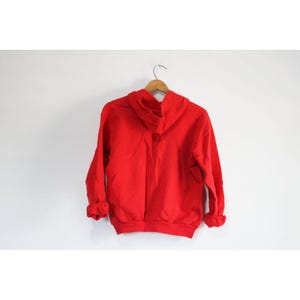 Vintage Kids Disneyland Minnie Mouse Zip Up Hoodie Sweatshirt Large immagine 3