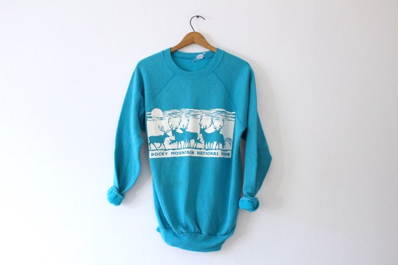 Vintage Rocky Mountain National Park Sweatshirt La