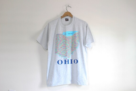 Vintage Ohio Tourist T Shirt Large