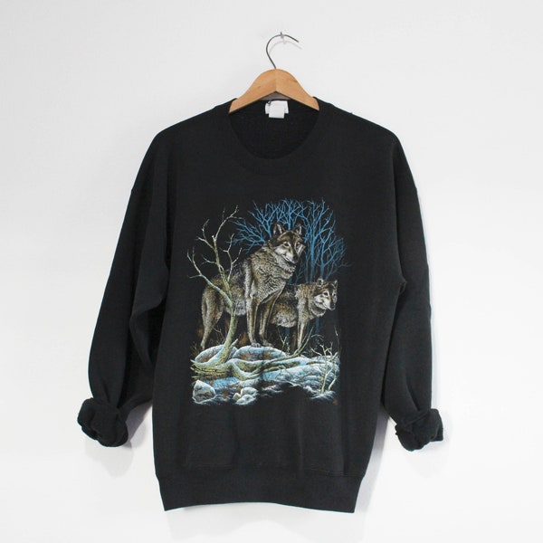 Vintage Wolf Wilderness Sweatshirt