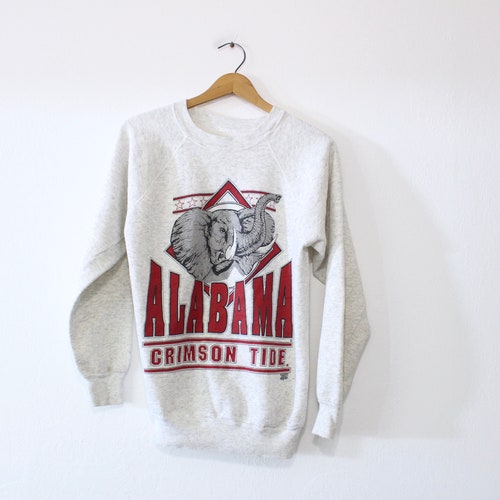 90s Vintage Alabama Crimson Tide Clothing Vintage Sweatshirt Etsy