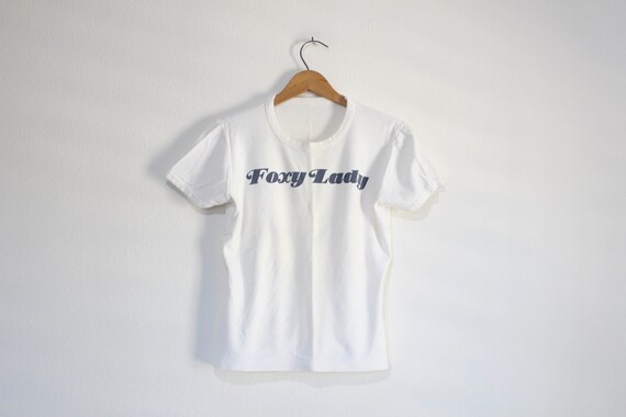 Vintage Foxy Lady T Shirt XS