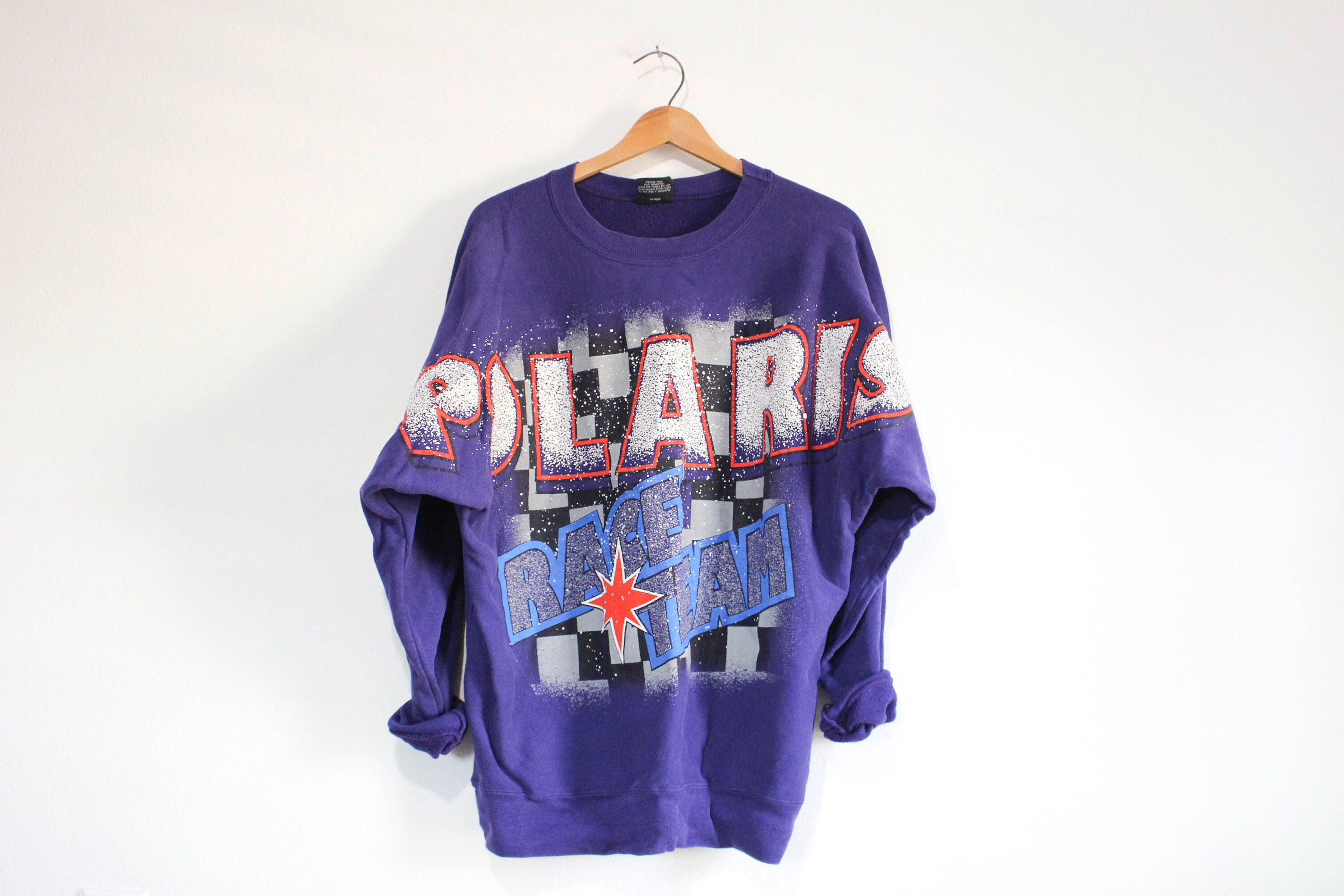 Vintage Polaris Racing Snowmobile Sweatshirt Large - Etsy Canada