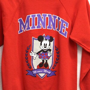Vintage Kids Walt Disney World Minnie Mouse Sweatshirt Large image 2
