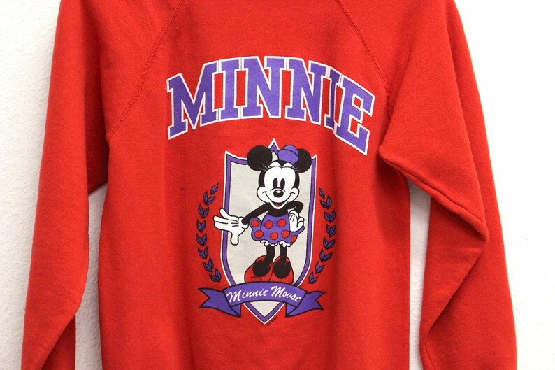 Vintage Kids Walt Disney World Minnie Mouse Sweatshirt Large image 2