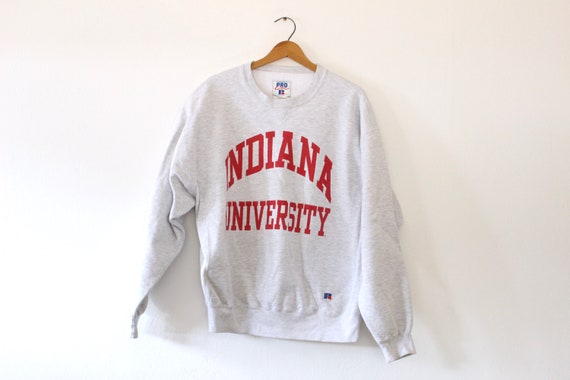 Vintage Indiana University Hoosiers Sweatshirt Lar