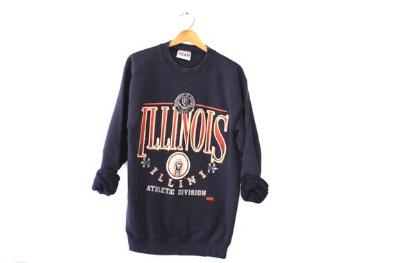 Vintage University of Illinois Fightin Illini Swea