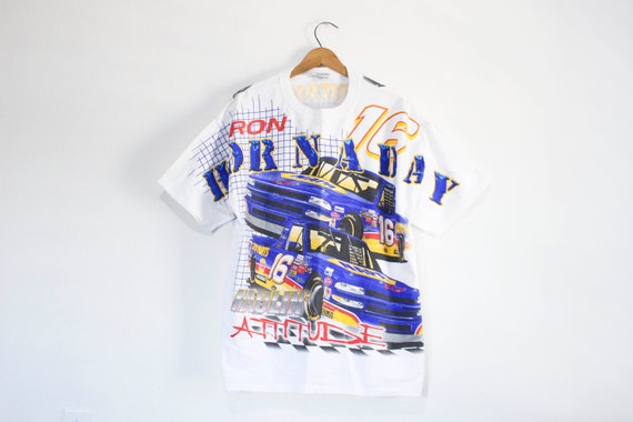 Vintage Ron Hornaday Nascar T Shirt