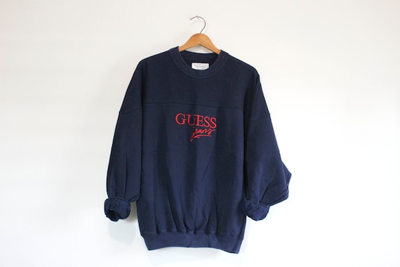 Vintage Blue Guess Jeans Sweatshirt