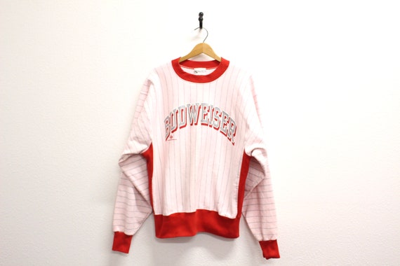 Budweiser crew neck hot sale sweatshirt
