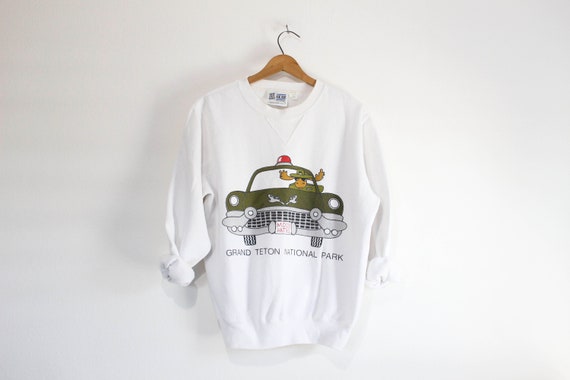 Vintage Grand Teton National Park Moose Patrol Swe